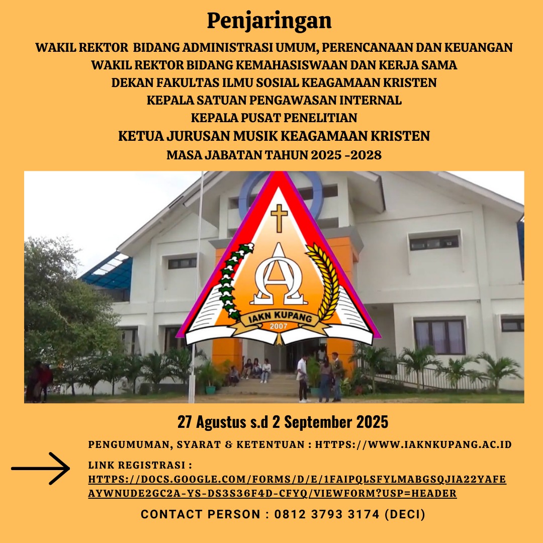 Pengumuman Penjaringan Perangkat Rektor Masa Jabatan 2025-2028