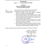PENGUMUMAN REGISTRASI SEMESTER GENAP TAHUN AKADEMIK 2025/2026
