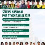 PENDAFTARAN MAHASISWA BARU JALUR SELEKSI NASIONAL TELAH DIBUKA!