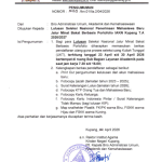 PENGUMUMAN DAFTAR ULANG LULUSAN PMB SELNAS JALUR MINAT BAKAT BERBASIS PORTOFOLIO