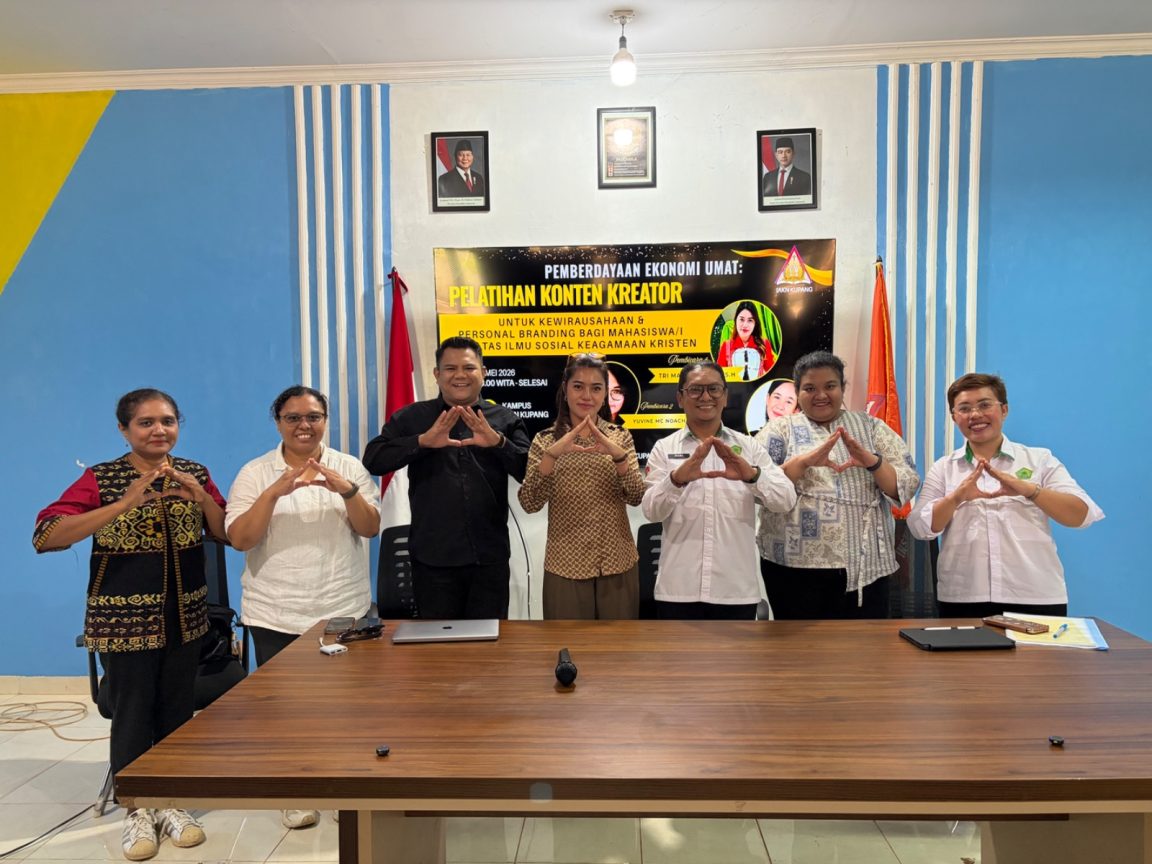 FISKK IAKN Kupang Perkuat Literasi Digital Mahasiswa melalui Pelatihan Konten Kreator dan Personal Branding