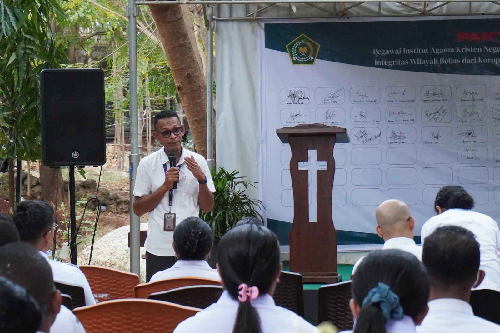 IAKN Kupang Terima Kunjungan BNI, Tingkatkan Literasi Keuangan Dosen dan Pegawai Melalui Sosialisasi Kartu Kredit