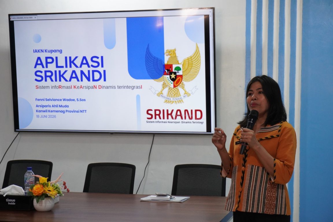 IAKN Kupang Wujudkan Tata Kelola Digital lewat Peluncuran dan Bimbingan Teknis Sistem Kearsipan SRIKANDI