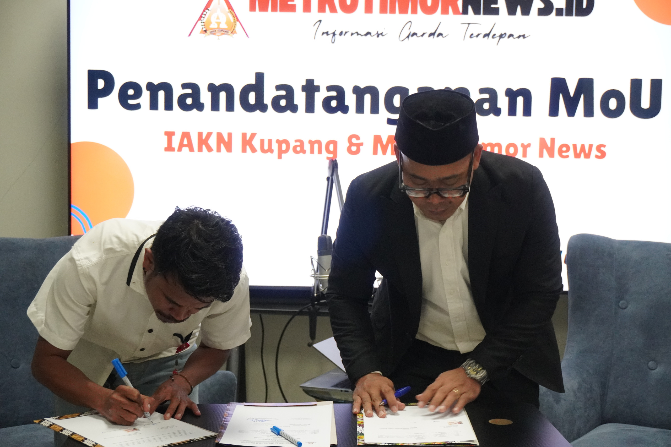 IAKN Kupang dan Metro TimorNews.id Bersinergi, Perkuat Publikasi Kampus dan Literasi Digital