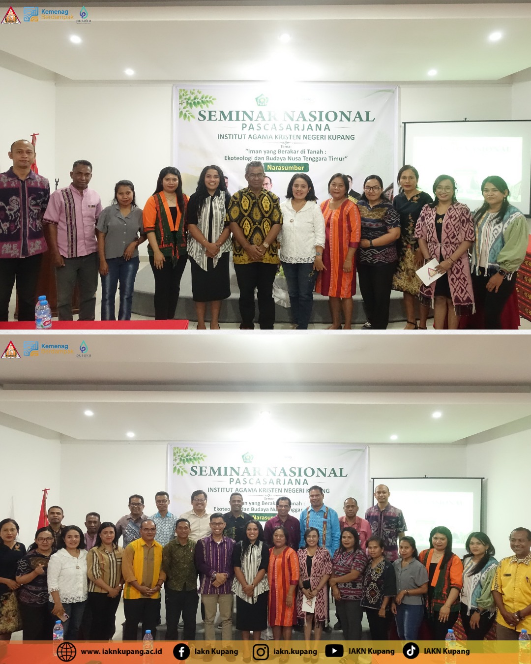 Rawat Tanah, Rawat Iman: IAKN Kupang Laksanakan Seminar Nasional Ekoteologi dan Budaya NTT