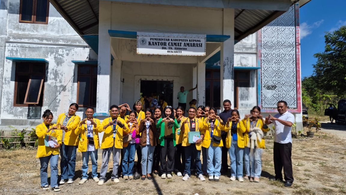 IAKN Kupang Serahkan 63 Mahasiswa KKN di Kecamatan Amarasi Kabupaten Kupang Siap Berkontribusi bagi Pembangunan Desa