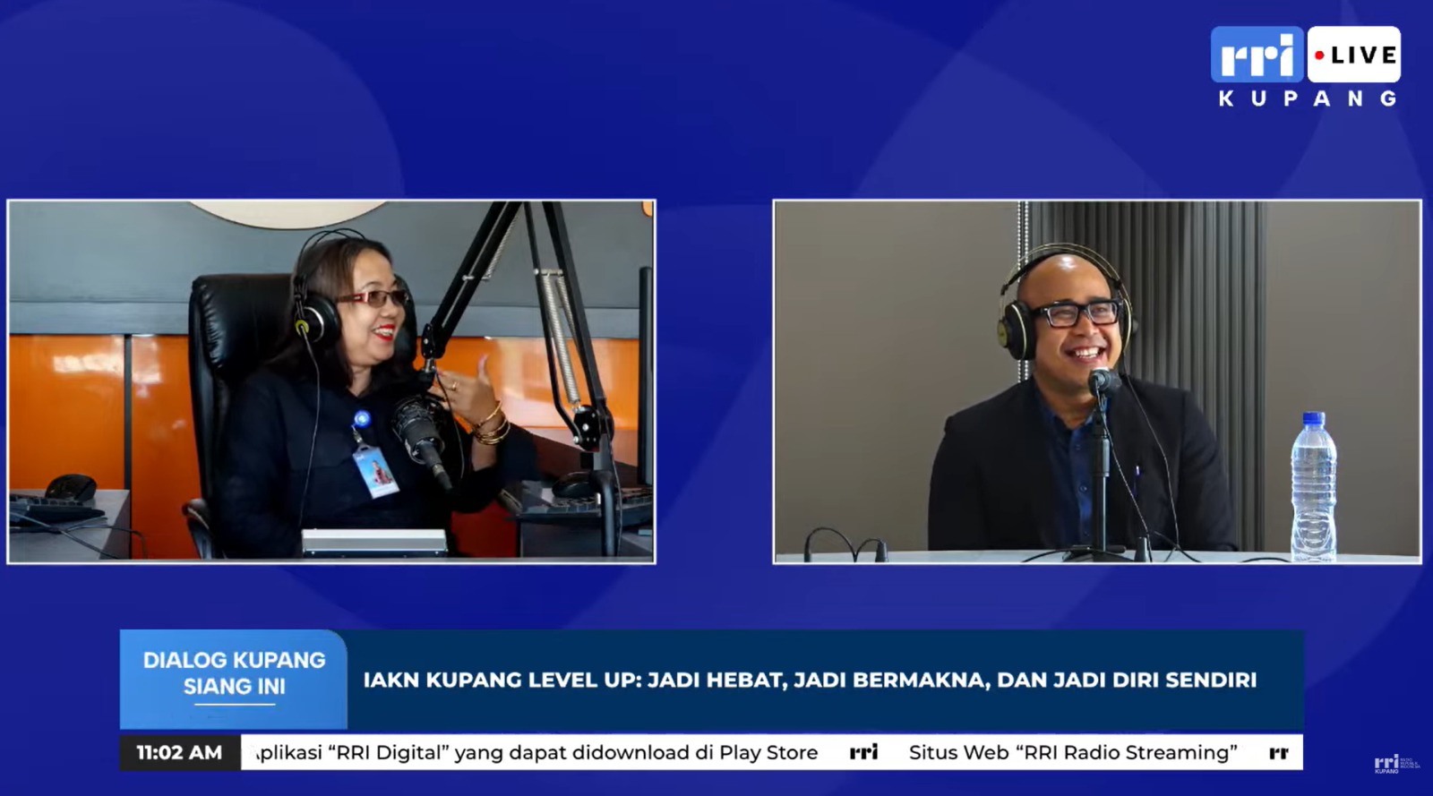 IAKN Kupang Level Up, Rektor Paparkan Tiga Pilar dan Tiga Daya Pengembangan Kampus di Dialog RRI Kupang