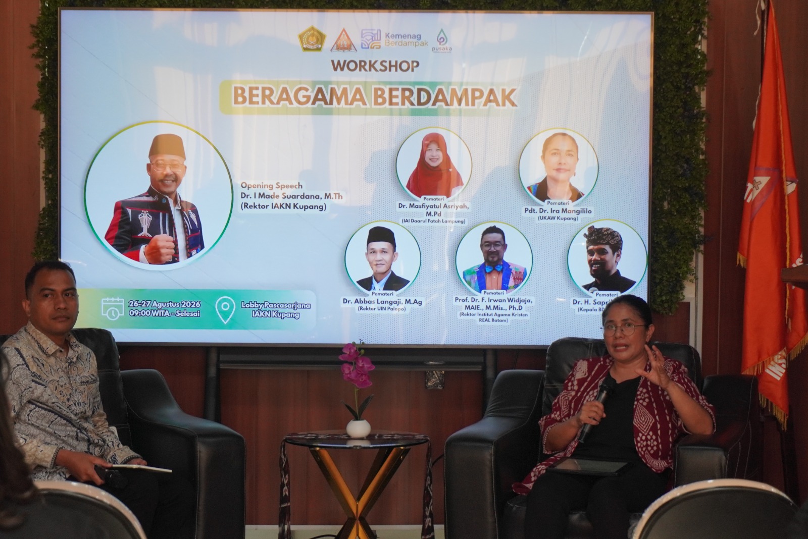 Identitas Lokal NTT Didorong Masuk Panggung Global lewat Sesi Kedua Workshop Beragama Berdampak IAKN Kupang