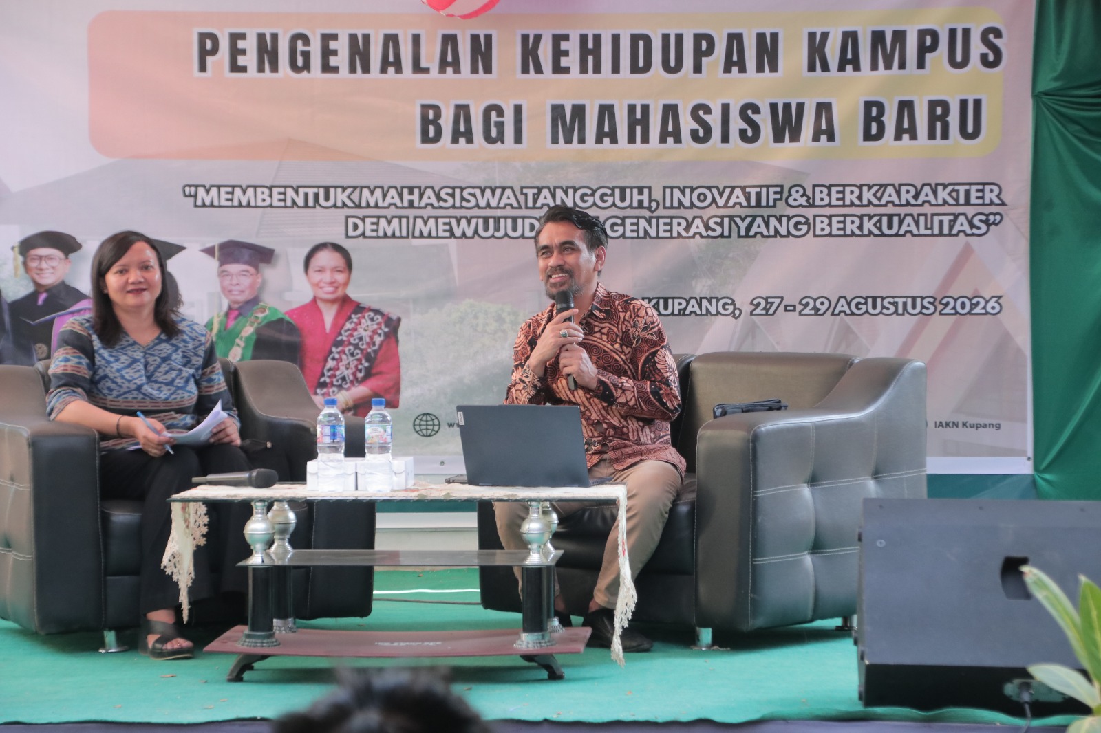 PKKMB IAKN Kupang: Dr. Saprillah Tekankan Pentingnya Karakter, Toleransi, dan Sikap Moderat