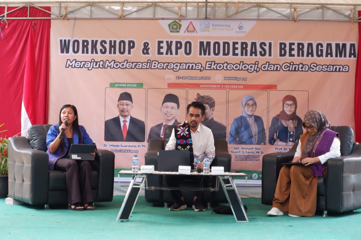 Workshop Moderasi Beragama IAKN Kupang Dorong Penguatan SDM dan Kelembagaan serta Kepedulian terhadap Sesama