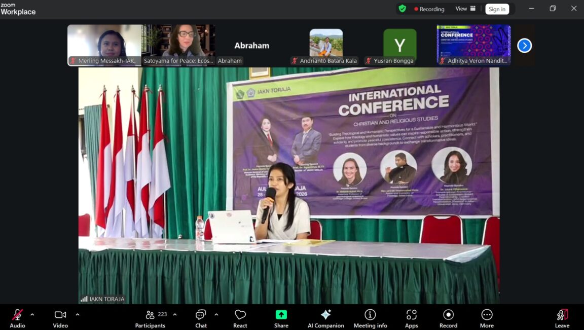 Dosen IAKN Kupang Laksanakan PKM Internasional sebagai Interpreter dalam International Conference on Christian and Religious Studies
