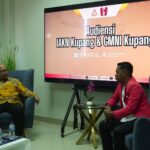 Terima Audiensi GMNI Kupang, Rektor IAKN Kupang Tegaskan Pentingnya Kampus Berjejaring
