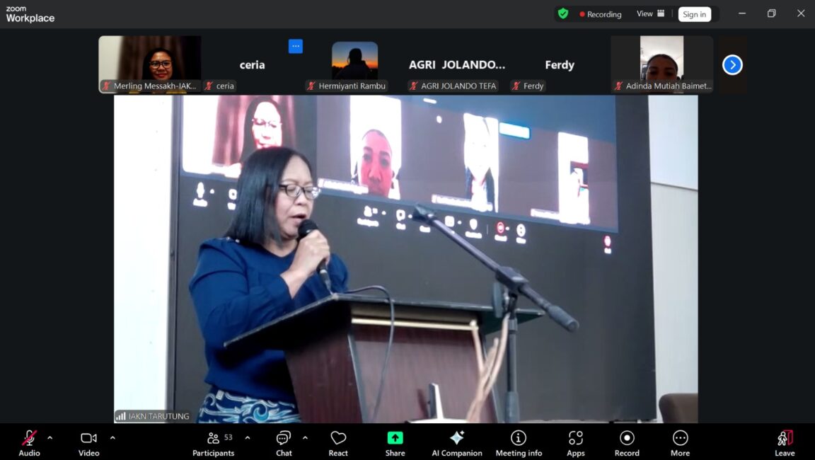 Dosen IAKN Kupang Laksanakan PKM tentang Relevansi Penyuluh Agama Kristen di Era Digital